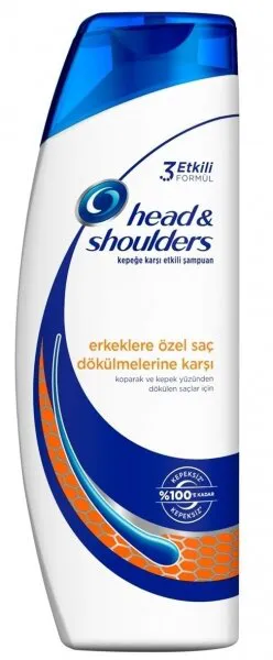 Head & Shoulders Erkeklere Özel Saç Dökülmelerine Karşı 360 ml 2'si 1 Arada