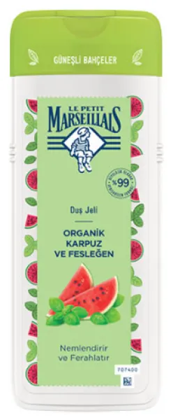 Le Petit Marseillais Organik Karpuz ve Fesleğen 400 ml Vücut Şampuanı
