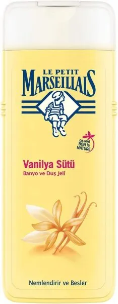 Le Petit Marseillais Vanilya Sütü 400 ml Vücut Şampuanı