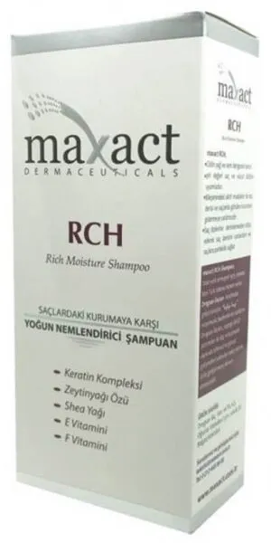 Maxact RCH Yoğun Nemlendirici Şampuan 250 ml Şampuan