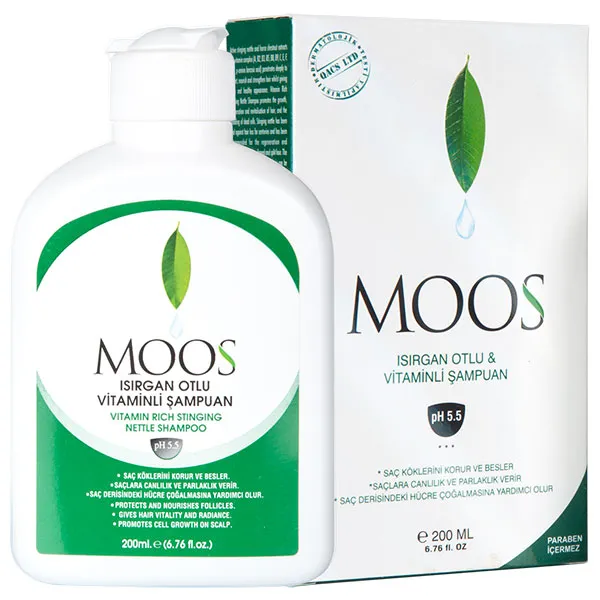 Moos Isırgan Otlu 200 ml Şampuan