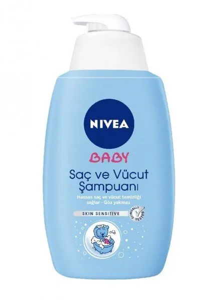 Nivea Baby 500 ml Şampuan / Vücut Şampuanı