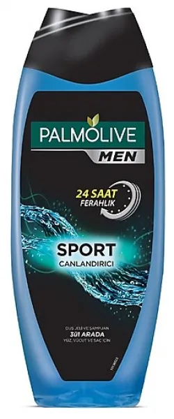 Palmolive Sport Men Greyfurt Özü ve Mentol 500 ml Şampuan / Vücut Şampuanı