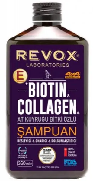 Revox Biotin & Collagen At Kuyruğu 360 ml Şampuan