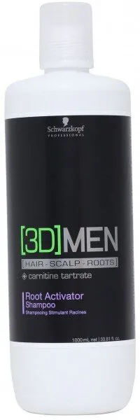 Schwarzkopf 3D Men Root Activator 1000 ml Şampuan