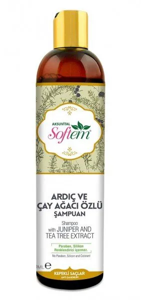 Softem Ardıç ve çay Ağacı Özlü 400 ml Şampuan