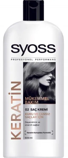 Syoss Keratin Saç Kremi 600 ml Saç Kremi