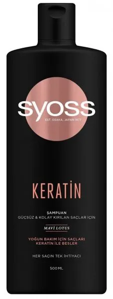Syoss Şampuan Keratin 500 ml Şampuan