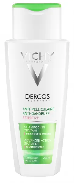 Vichy Dercos Anti-Dandruff Sensitive 200 ml Şampuan