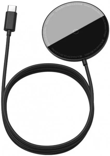 Baseus Simple Mini Magnetic Wireless Charger Şarj Aleti