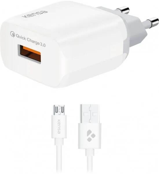 Kensa QC-50 Mikro USB Şarj Aleti