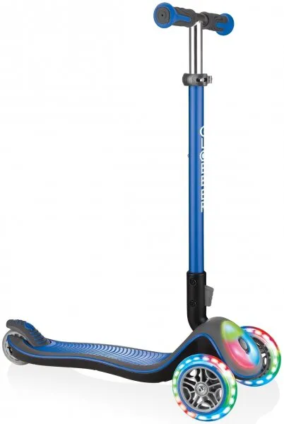 Globber Elite Deluxe Flash Lights Scooter