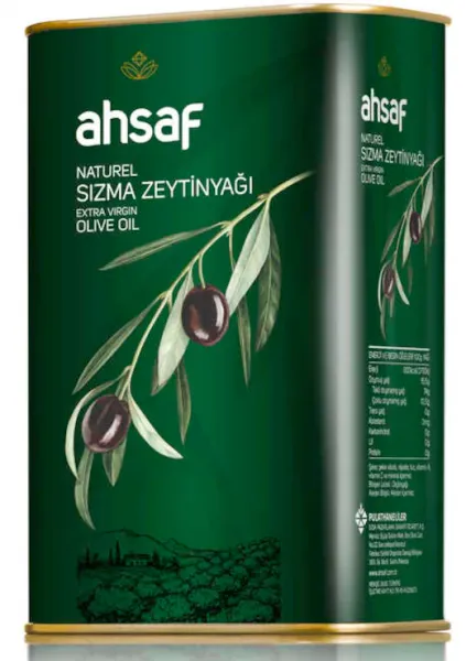 Ahsaf Natürel Sızma Zeytinyağı 1 lt Sıvı Yağ