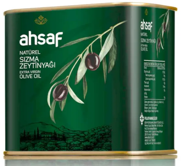 Ahsaf Natürel Sızma Zeytinyağı 500 ml Sıvı Yağ