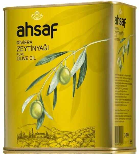 Ahsaf Riviera Zeytinyağı 2 lt Sıvı Yağ