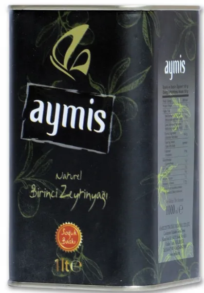 Aymis Natürel Birinci Zeytinyağı 1 lt Sıvı Yağ