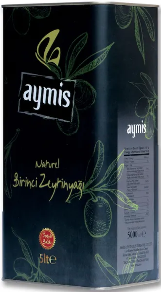 Aymis Natürel Birinci Zeytinyağı 5 lt Sıvı Yağ