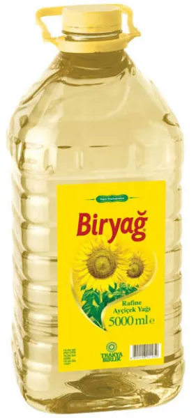 Biryağ Ayçiçek Yağı Pet 5 lt Sıvı Yağ