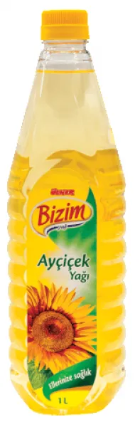 Bizim Ayçiçek Yağı 1 lt Sıvı Yağ