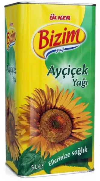 Bizim Ayçiçek Yağı 5 lt Sıvı Yağ