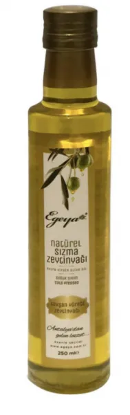 Egeya Akdeniz Tavşan Yüreği Natürel Sızma Zeytinyağı 250 ml Sıvı Yağ