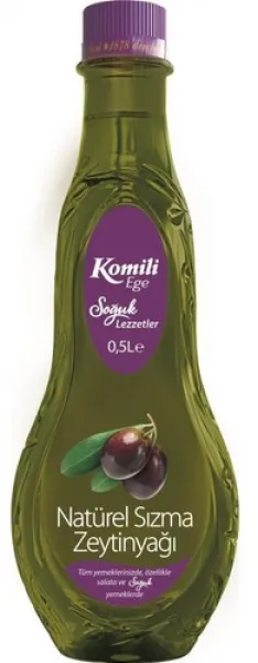 Komili Soğuk Lezzetler Ege Sızması Zeytinyağı 500 ml Sıvı Yağ