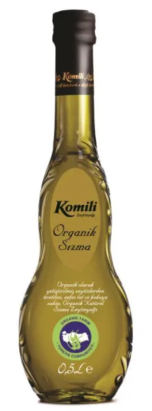 Komili Organik Natürel Sızma Zeytinyağı 500 ml Sıvı Yağ