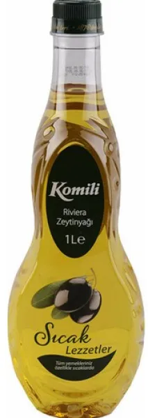 Komili Sıcak Lezzetler Riviera Zeytinyağı 1 lt Sıvı Yağ