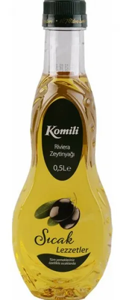 Komili Sıcak Lezzetler Riviera Zeytinyağı 500 ml Sıvı Yağ