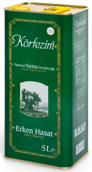 Körfezim Erken Hasat Natürel Sızma Zeytinyağı 5 lt Sıvı Yağ