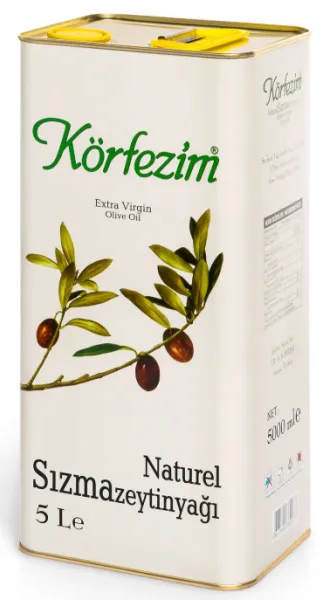 Körfezim Natürel Sızma Zeytinyağı 5 lt Sıvı Yağ