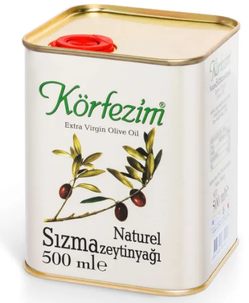 Körfezim Natürel Sızma Zeytinyağı 500 ml Sıvı Yağ