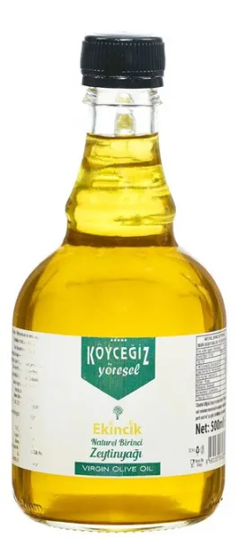 Köyceğiz Yöresel Natürel Birinci Zeytinyağı Cam 500 ml Sıvı Yağ