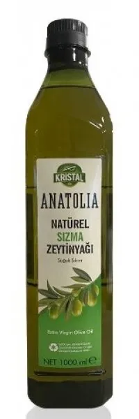 Kristal Anatolia Natürel Sızma Zeytinyağı 1 lt Sıvı Yağ
