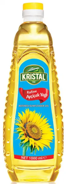 Kristal Ayçiçek Yağı 1 lt Sıvı Yağ