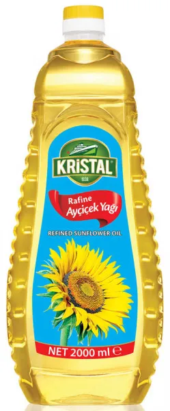 Kristal Ayçiçek Yağı 2 lt Sıvı Yağ