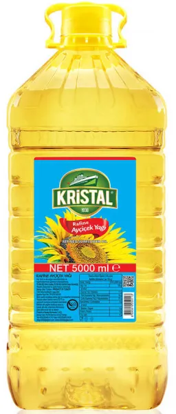 Kristal Ayçiçek Yağı Pet 5 lt Sıvı Yağ