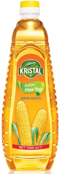 Kristal Mısır Yağı 1 lt Sıvı Yağ