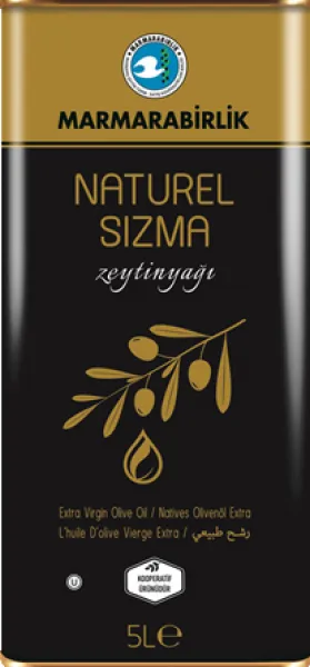 Marmarabirlik Natürel Sızma Zeytinyağı 5 lt Sıvı Yağ