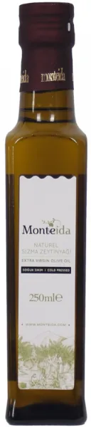 Monteida Natürel Sızma Zeytinyağı 250 ml Sıvı Yağ