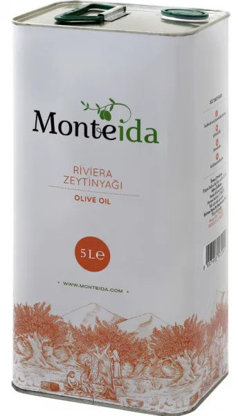 Monteida Riviera Zeytinyağı 5 lt Sıvı Yağ