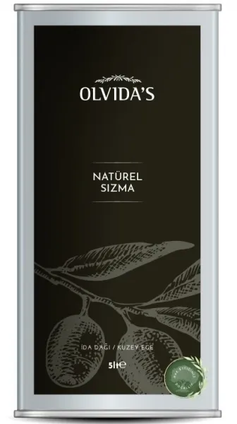 Olvida's Natürel Sızma Zeytinyağı 5 lt Sıvı Yağ