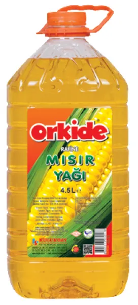 Orkide Mısır Yağı 4.5 lt Sıvı Yağ