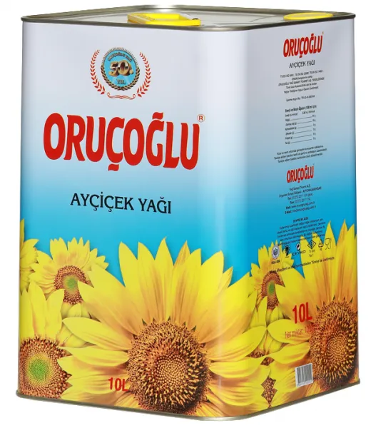 Oruçoğlu Ayçiçek Yağı 10 lt Sıvı Yağ