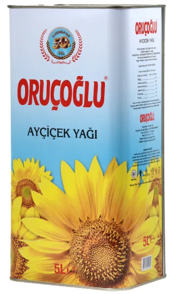 Oruçoğlu Ayçiçek Yağı 5 lt Sıvı Yağ