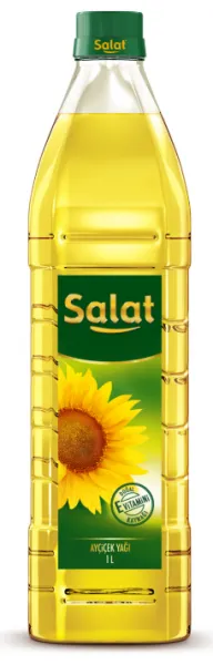 Salat Ayçiçek Yağı 1 lt Sıvı Yağ