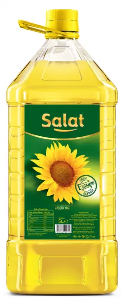 Salat Ayçiçek Yağı Pet 5 lt Sıvı Yağ