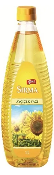 Sırma Ayçiçek Yağı 1 lt Sıvı Yağ