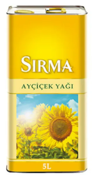 Sırma Ayçiçek Yağı 5 lt Sıvı Yağ