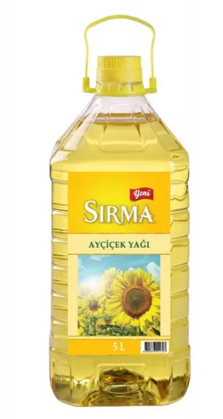 Sırma Ayçiçek Yağı Pet 5 lt Sıvı Yağ